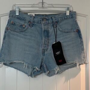 Levi's 501 High Rise Jean Shorts